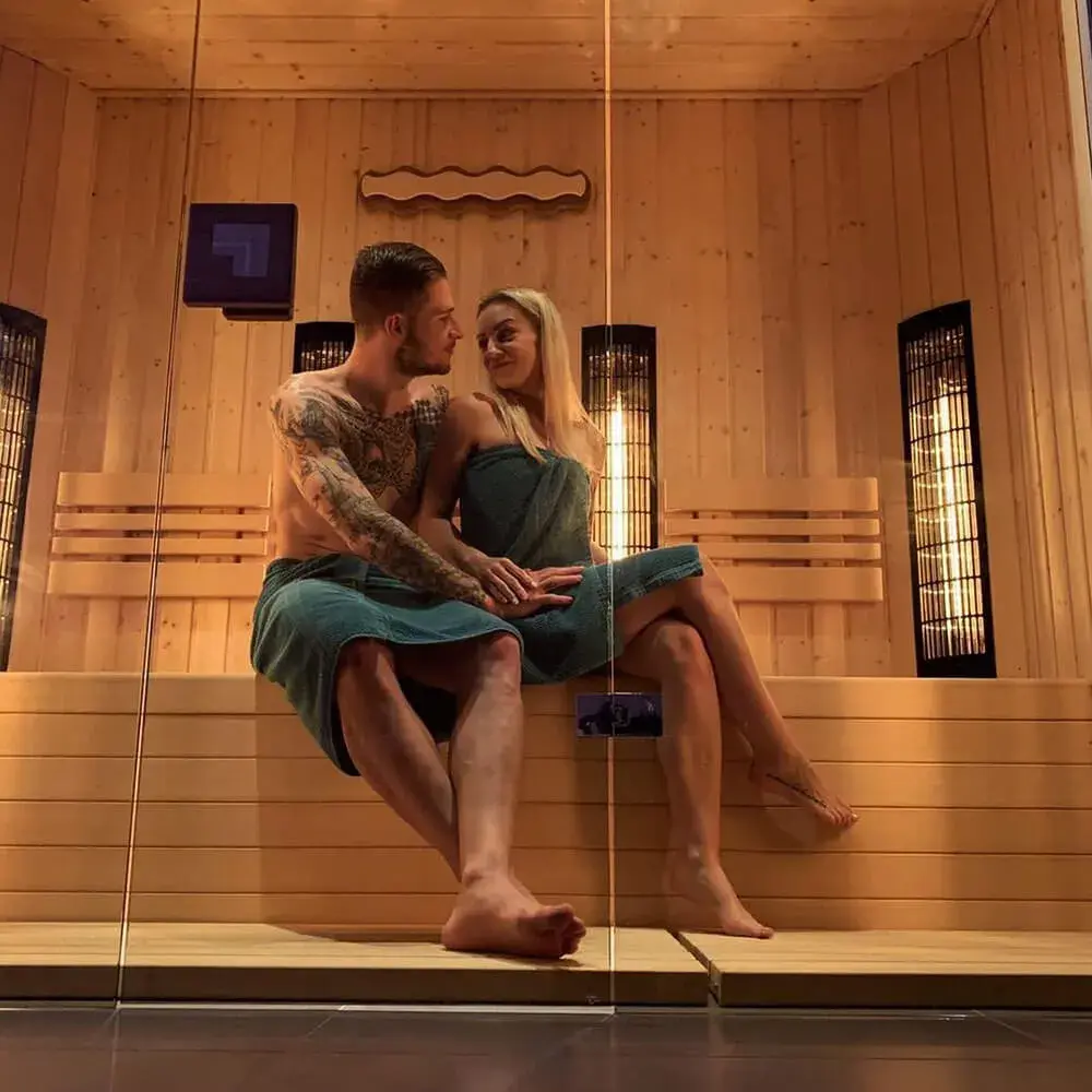 Manželé Čmovšovi, návštěva privátního wellness True Funny Relax
