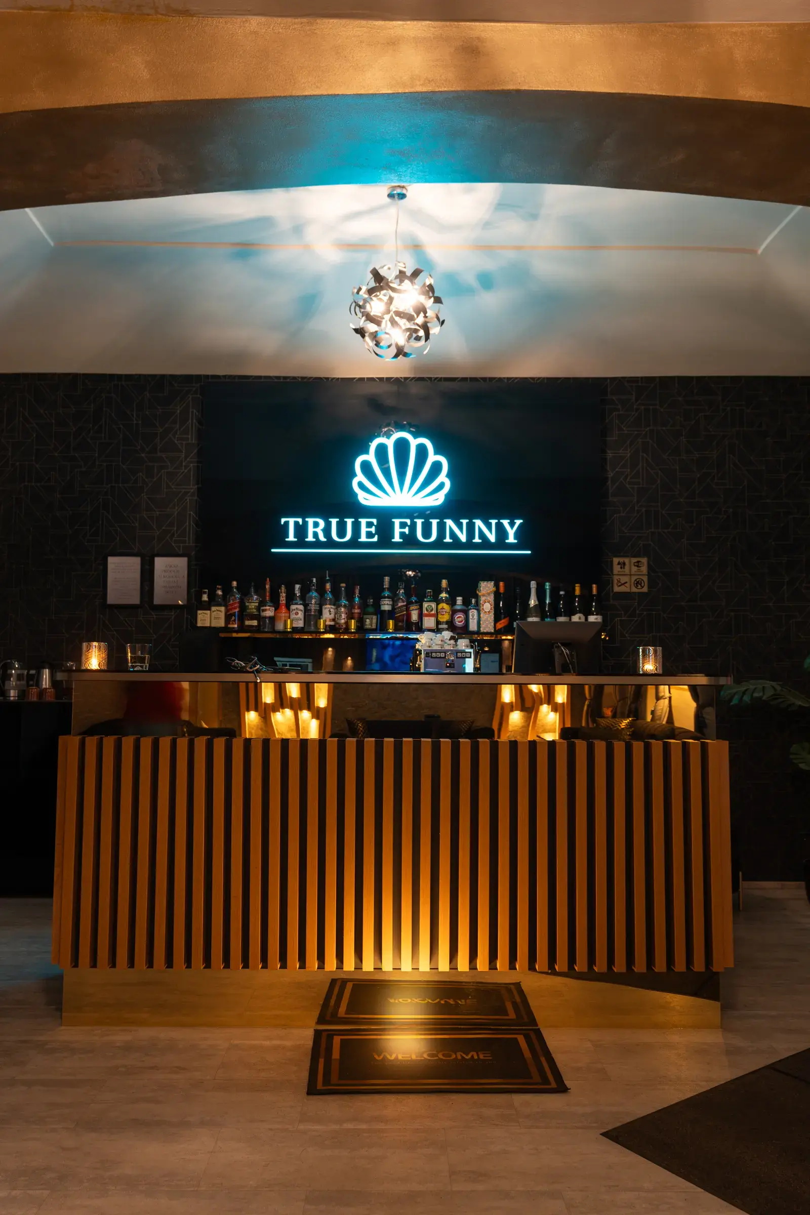 Diskrétní recepce True Funny Relax, privátní wellness Praha
